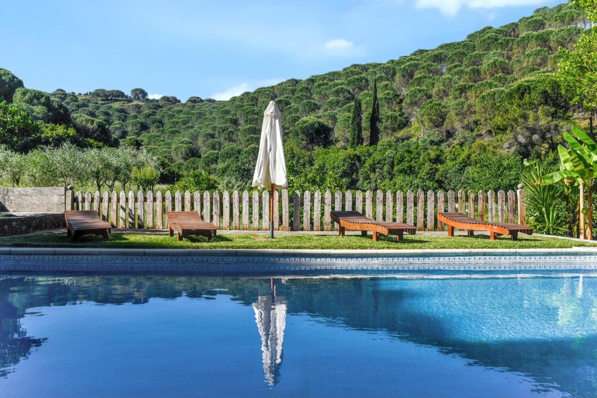 Bicentennial House In Porto De Mos With Mountain View And Pool Екстер'єр фото